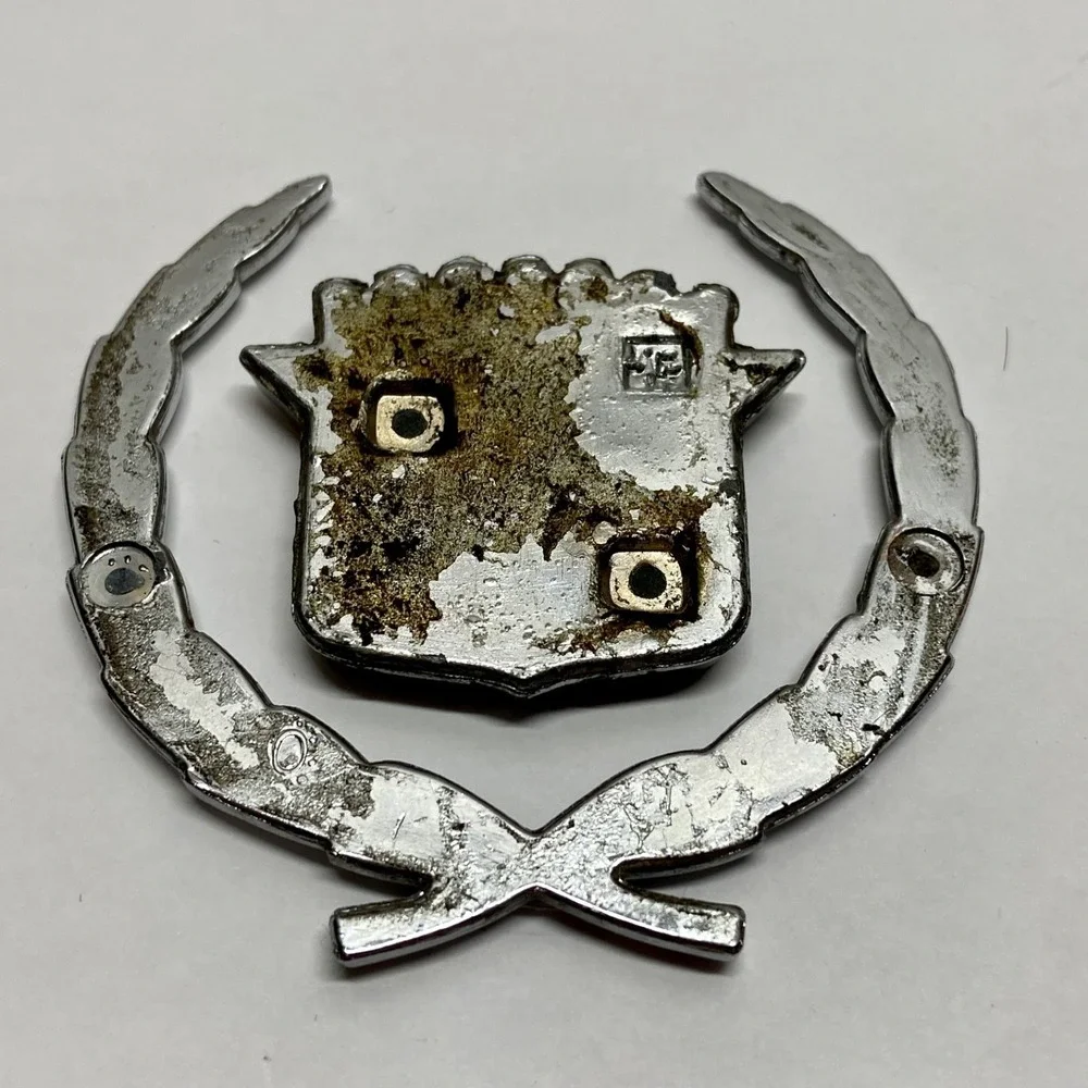 Cadillac Emblems 1970-89 OEM Deville Seville Eldorado Vintage GM Wreaths + Logos
